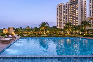 Swimming Pool at Prestige Parklane Devanahalli